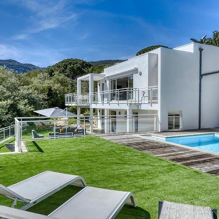 Beautiful Contemporary Villa With Sea View, Heated Swimming Pool, Near Saint Tropez Cavalaire-sur-Mer Exterior foto